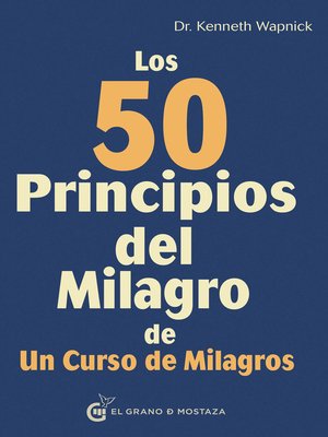 cover image of Los 50 principios del milagro